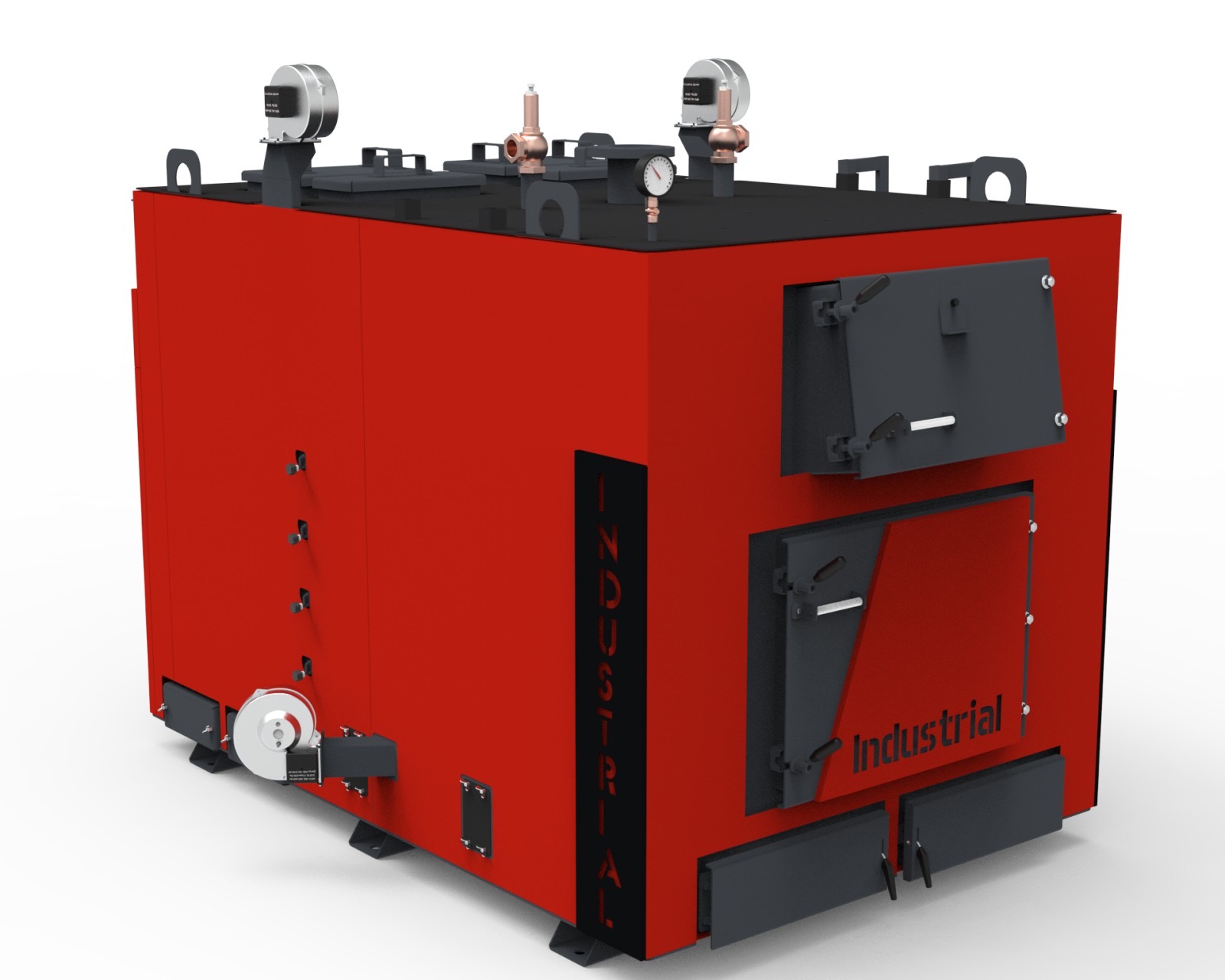 Твердопаливний котел ТЕРМО СТАЛЬ INDUSTRIAL 300